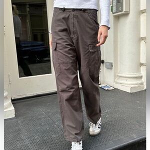 Brandy Melville charcoal cargo pants size S/M